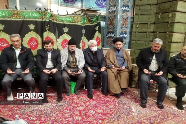 آیین افتتاحیه و بدرقه اردوی راهیان نور در ملارد