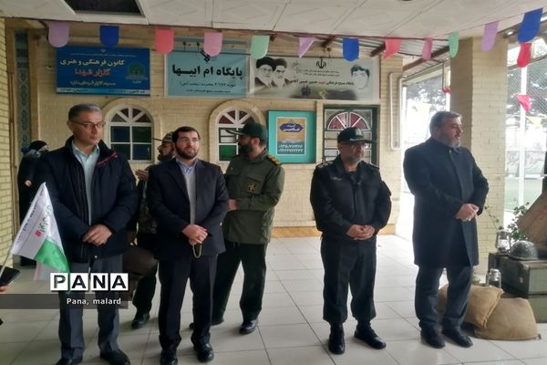 آیین افتتاحیه و بدرقه اردوی راهیان نور در ملارد