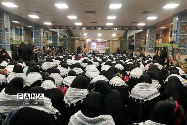 آیین افتتاحیه و بدرقه اردوی راهیان نور در ملارد