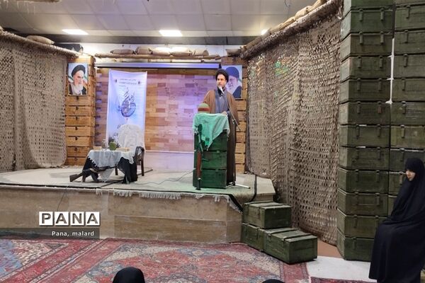 آیین افتتاحیه و بدرقه اردوی راهیان نور در ملارد