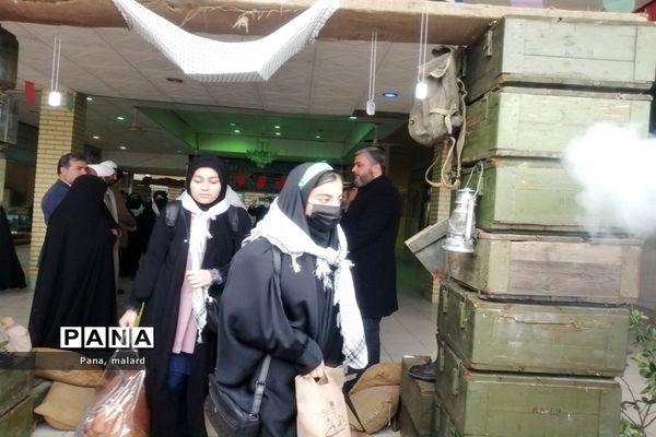 آیین افتتاحیه و بدرقه اردوی راهیان نور در ملارد