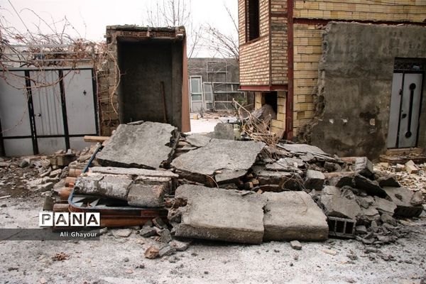 خوی پس از زلزله 5.9 ریشتری