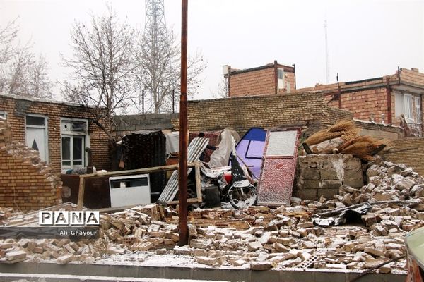 خوی پس از زلزله 5.9 ریشتری