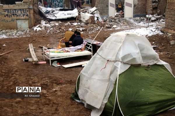 خوی پس از زلزله 5.9 ریشتری