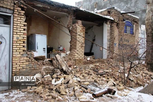 خوی پس از زلزله 5.9 ریشتری