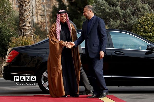 دیدار وزرای خارجه ایران و قطر