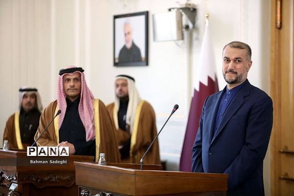 دیدار وزرای خارجه ایران و قطر