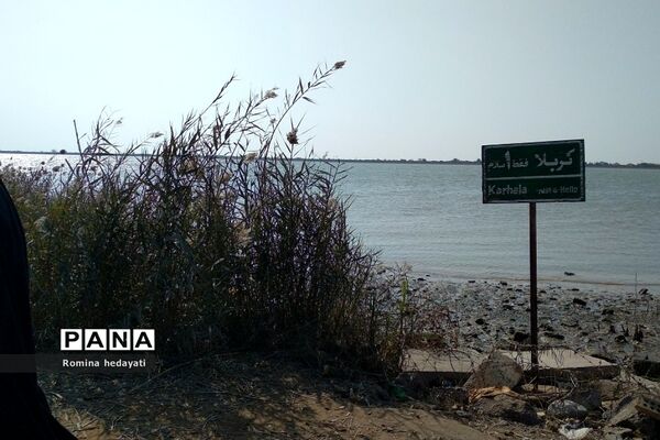 دانش‌آموزان رودهن در اردوی راهیان نور دشت ذوالفقاریه