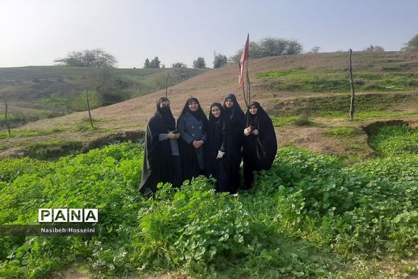 دانش‌آموزان دماوند در اردوی راهیان نور، جا پای شهدا گذاشتند