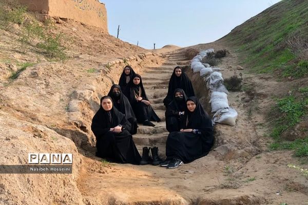 دانش‌آموزان دماوند در اردوی راهیان نور، جا پای شهدا گذاشتند