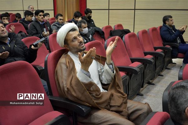 برگزاری مراسم اولین سالگرد تدفین شهید گمنام عملیات بدر در اردوگاه شهید منتظری