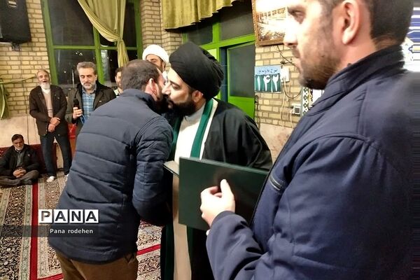 مراسم‌تقدیر از یاوران جمعه در رودهن