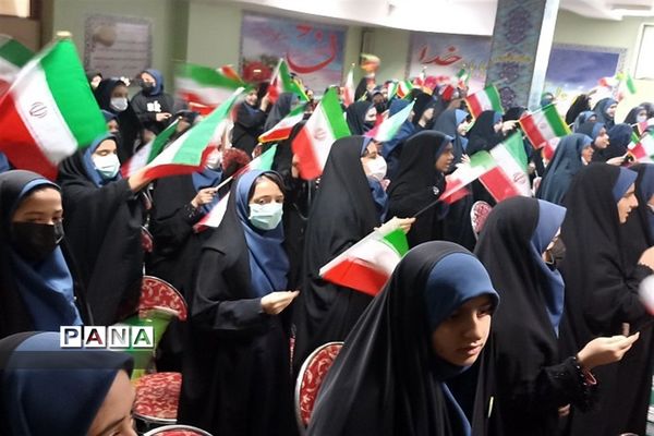 جشن ملی گرامیداشت چهل و چهارمین سالگرد پیروزی انقلاب اسلامی ایران  در شهرستان قدس