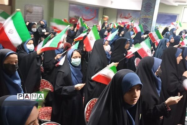 جشن ملی گرامیداشت چهل و چهارمین سالگرد پیروزی انقلاب اسلامی ایران  در شهرستان قدس