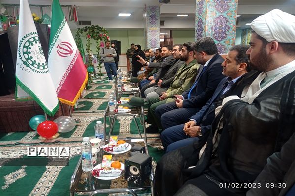 جشن ملی گرامیداشت چهل و چهارمین سالگرد پیروزی انقلاب اسلامی ایران  در شهرستان قدس