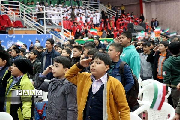 مراسم گلبانگ انقلاب در سالن شهید بهشتی مشهد