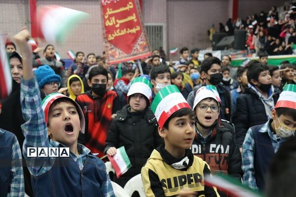 مراسم گلبانگ انقلاب در سالن شهید بهشتی مشهد