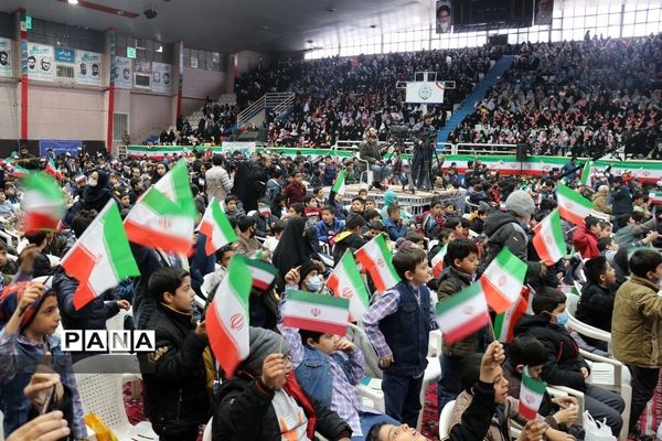 مراسم گلبانگ انقلاب در سالن شهید بهشتی مشهد