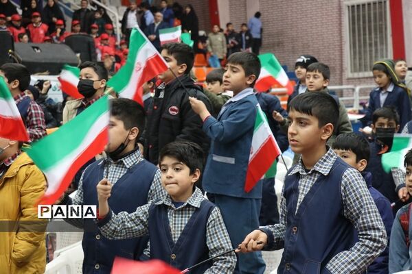 مراسم گلبانگ انقلاب در سالن شهید بهشتی مشهد