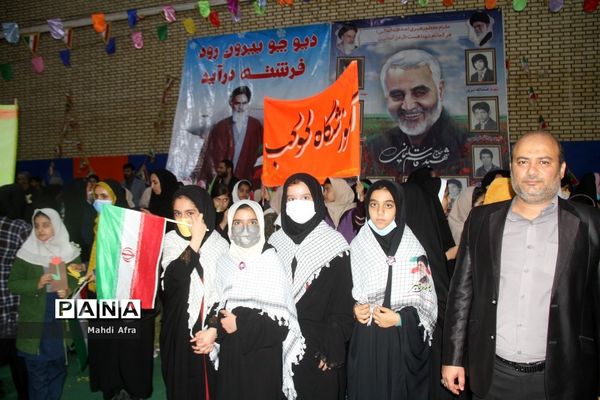 گلباران تمثال امام خمینی (ره) و شهدای انقلاب اسلامی شهرستان بهبهان