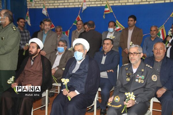 گلباران تمثال امام خمینی (ره) و شهدای انقلاب اسلامی شهرستان بهبهان