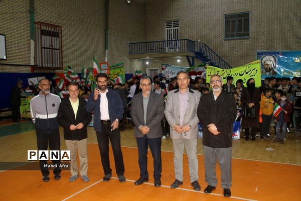 گلباران تمثال امام خمینی (ره) و شهدای انقلاب اسلامی شهرستان بهبهان