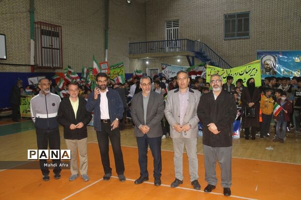 گلباران تمثال امام خمینی (ره) و شهدای انقلاب اسلامی شهرستان بهبهان