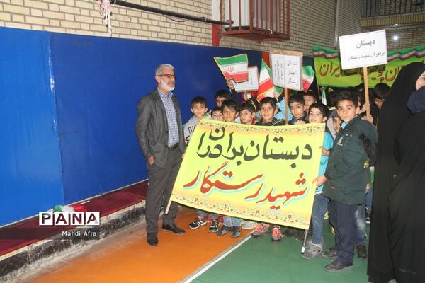 گلباران تمثال امام خمینی (ره) و شهدای انقلاب اسلامی شهرستان بهبهان