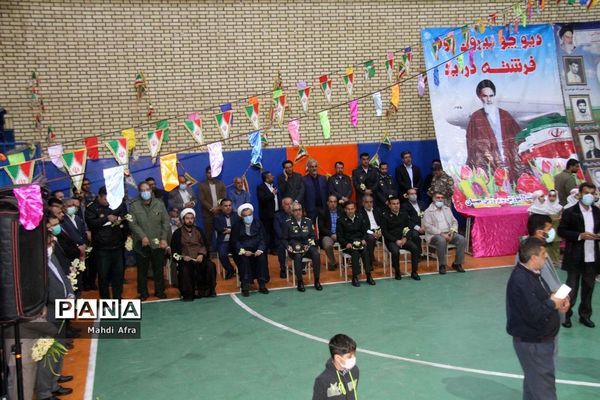 گلباران تمثال امام خمینی (ره) و شهدای انقلاب اسلامی شهرستان بهبهان