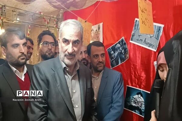 افتتاحیه  نمایشگاه‌های دانش‌آموزی مدرسه انقلاب با حضور وزیر آموزش و پرورش دراسلامشهر