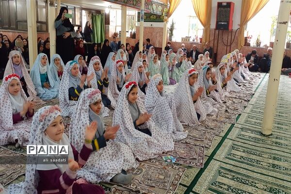 برگزاری جشن بزرگ عبادت ویژه دانش‌آموزان دختر سراسر شهرستان کلات