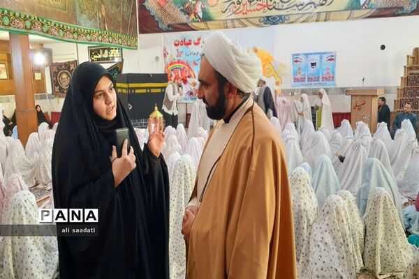 برگزاری جشن بزرگ عبادت ویژه دانش‌آموزان دختر سراسر شهرستان کلات