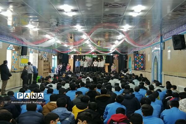 مراسم میلاد حضرت علی (ع) در دبیرستان ۱۷ شهریور