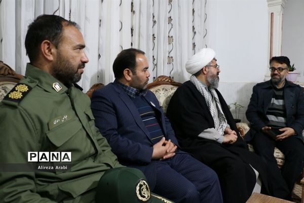 دیدار و قدردانی از مردان جوان کاشمر در روز مرد