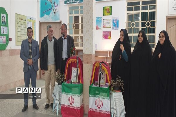 یادواره شهدای هشت سال دفاع مقدس در آموزشگاه ۱۳ آبان بافق