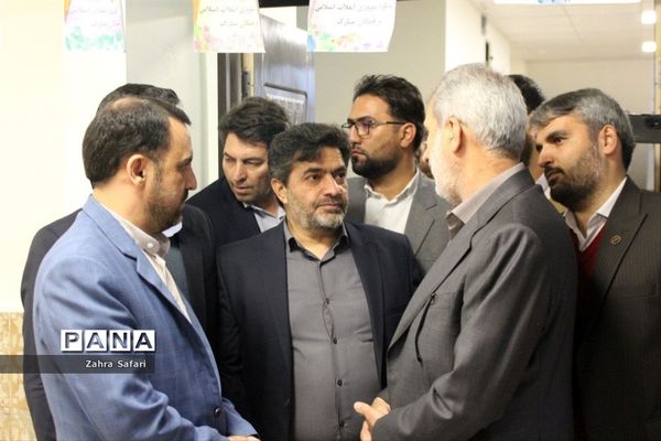 آیین افتتاحیه مدرسه پورکاشانی در روستای علی آباد قاجار