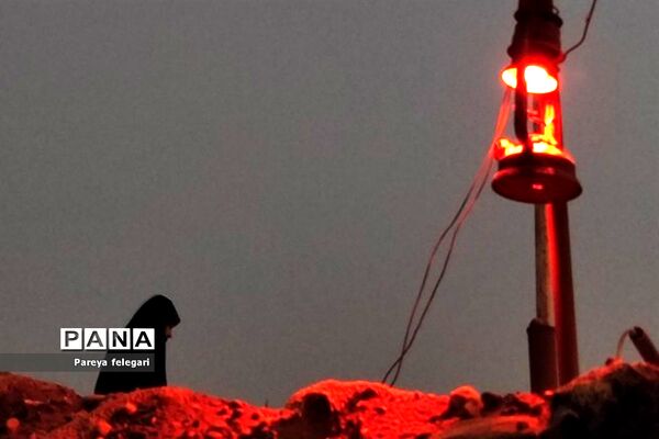 بازدید دختران دانش‌آموز شهرستان قرچک، از منطقه جنگی شلمچه و اروند رود