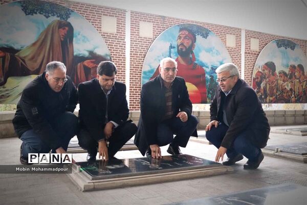 تجدید میثاق فرهنگیان آذربایجان شرقی با شهدا