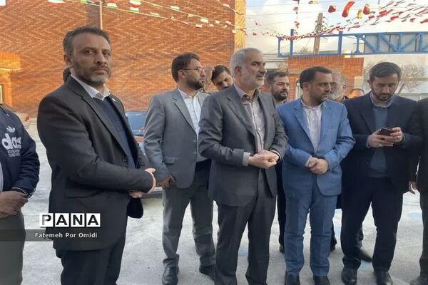 مراسم افتتاح دبستان خیرساز زمانیان اسلامشهر