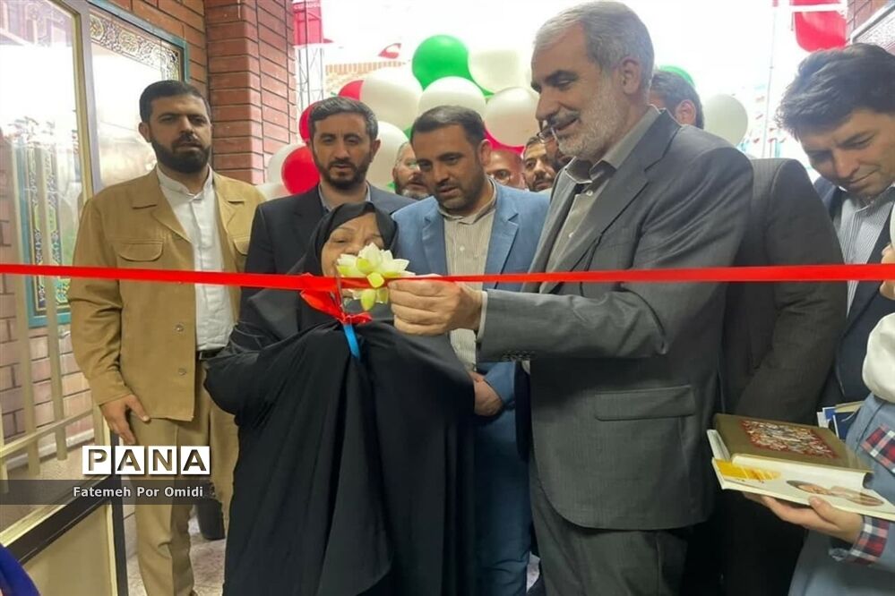 مراسم افتتاح دبستان خیرساز زمانیان اسلامشهر