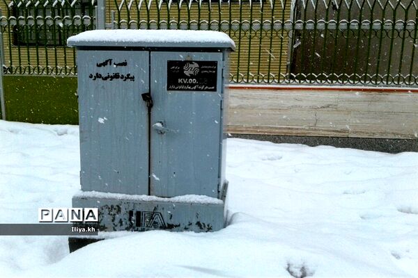 بارش سنگین برف در فارسان