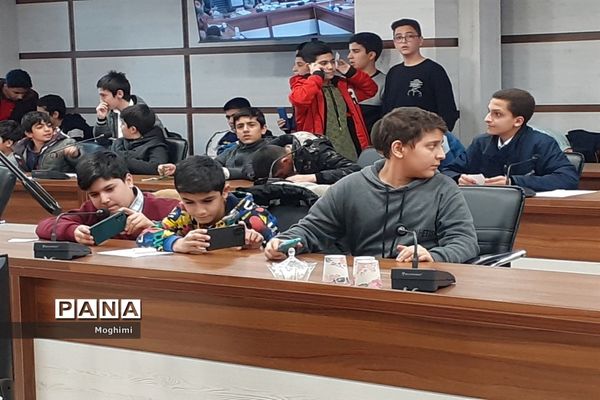 اولین دوره استعدادیابی گروه سرود سازمان دانش‌آموزی