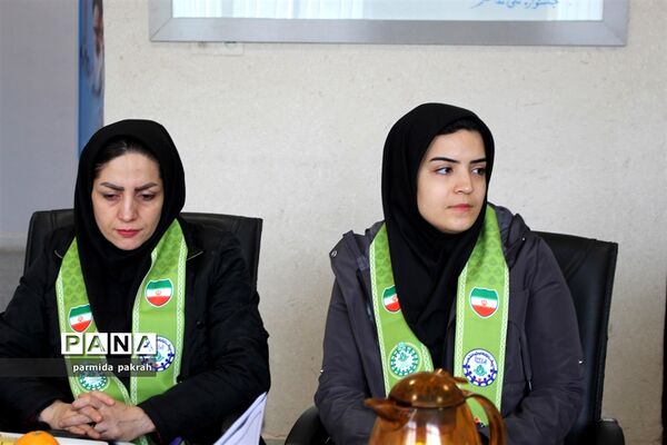جلسه هماهنگی راهپیمایی 22 بهمن در سازمان دانش‌آموزی کرمانشاه