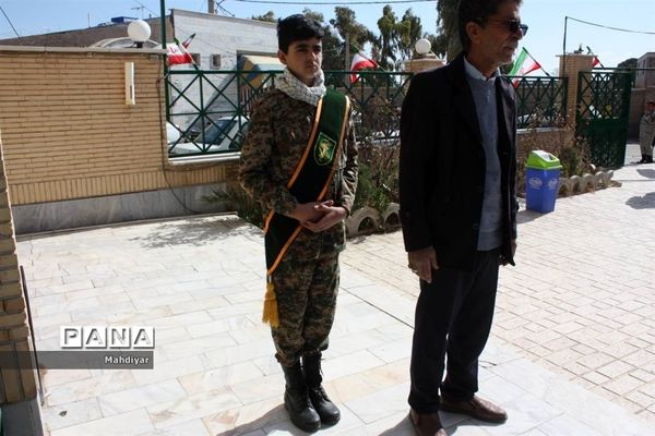 برگزاری نماز جمعه در روستای محمد آباد عرب‌ها بخش جوادآباد