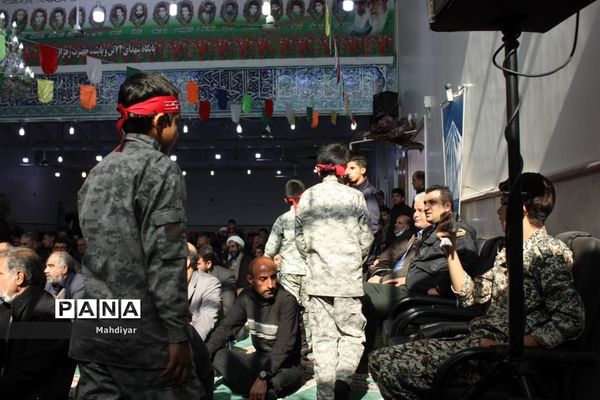 برگزاری نماز جمعه در روستای محمد آباد عرب‌ها بخش جوادآباد