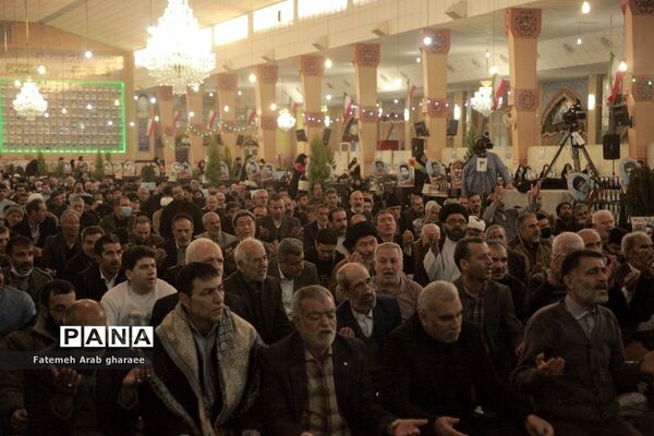مراسم پرفیض ندبه خوانی در پاکدشت