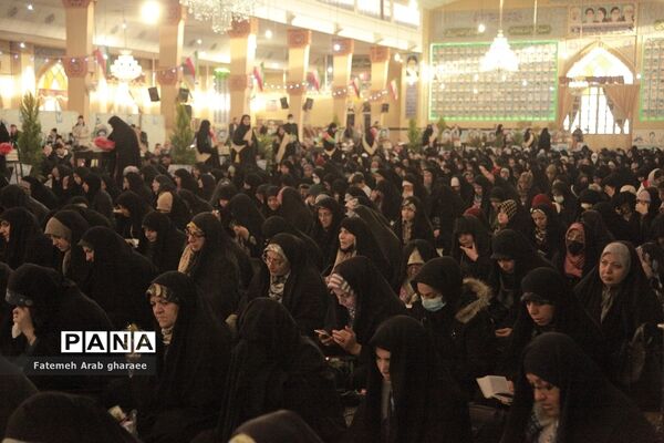 مراسم پرفیض ندبه خوانی در پاکدشت