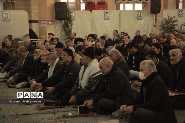 مراسم پرفیض ندبه خوانی در پاکدشت