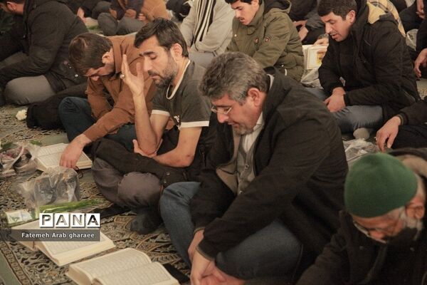 مراسم پرفیض ندبه خوانی در پاکدشت