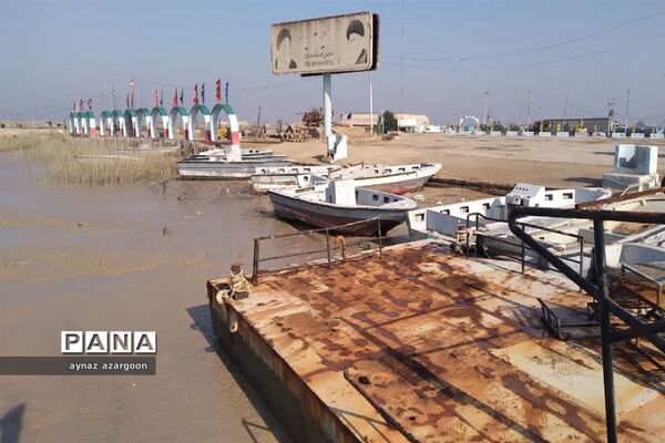 حضور دانش‌آموزان قائمشهری در اروندکنار